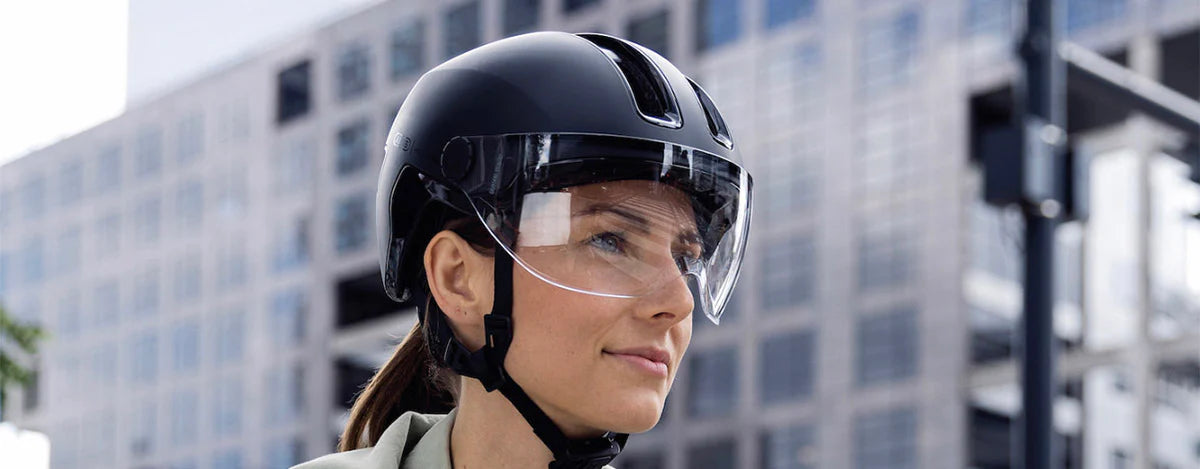 Casque Vélo Femme Cool Ride Casque Urbain Trendy Avec Visiu00e8re