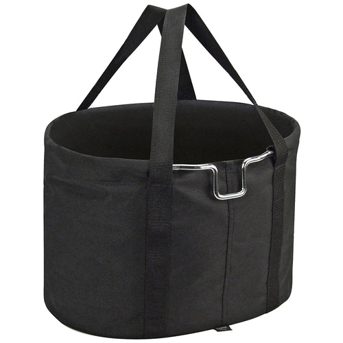 Sac de guidon en toile KlickFix Shopper – Shopper 24 L – le sac Shopper ouvert