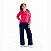 Anorak de pluie court Urban Circus Solace Framboise motif guépard photo 2
