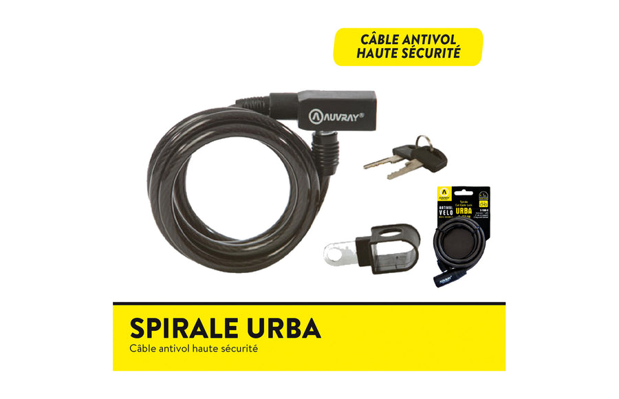 Antivol spirale Auvray Spirale Urba - détail
