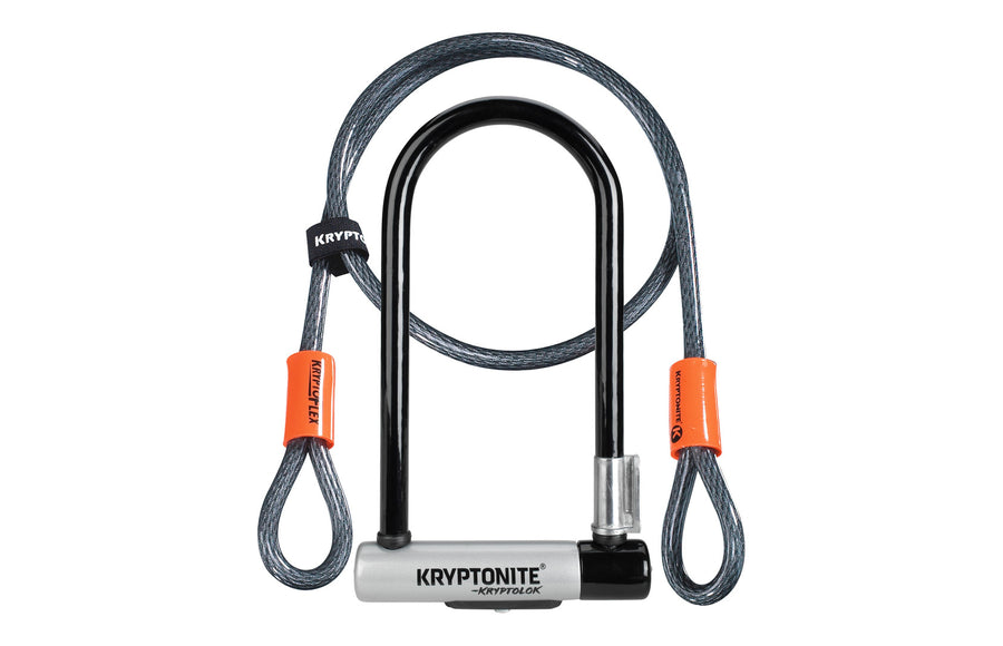 Antivol U Kryptonite KryptoLok Standard + câble Flex 120 cm