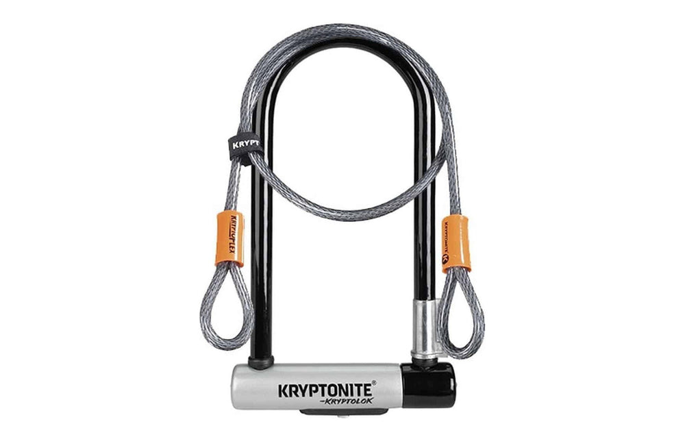 Antivol U Kryptonite KryptoLok Standard + câble Flex 120 cm - vue de détail