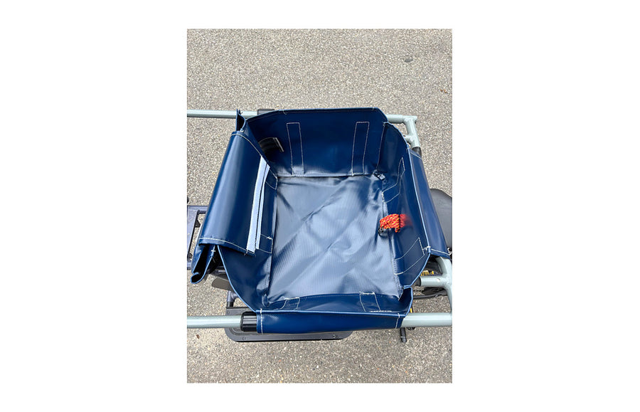 Bacatail replie sur le rack d un longtail
