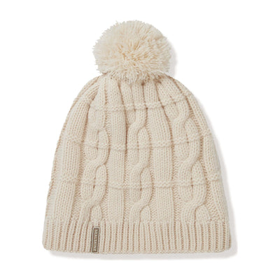 bonnet-pompon-torsade-impermeable-sealskinz-hemsby-cream-1