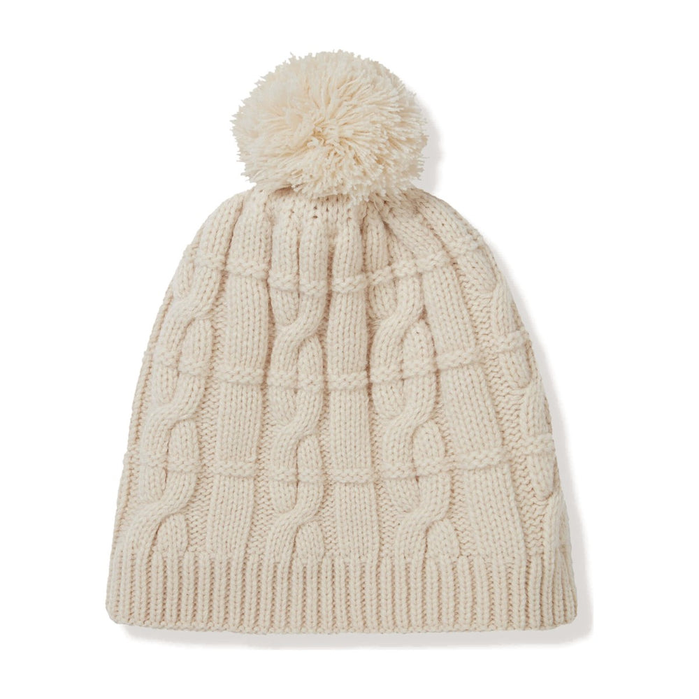 bonnet-pompon-torsade-impermeable-sealskinz-hemsby-cream-2