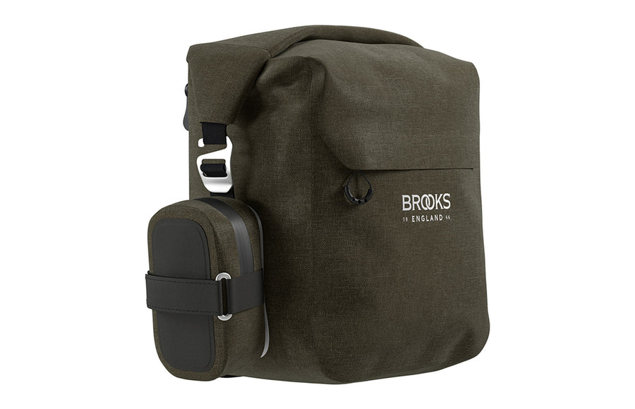 Sacoche de porte-bagage vélo Brooks - Scape Pannier Small 10-13 L - détail 1
