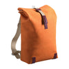 Sac à dos vélo toile et cuir Brooks - Pickwick 12 L - Goose Beak / Bordeaux - vue 1