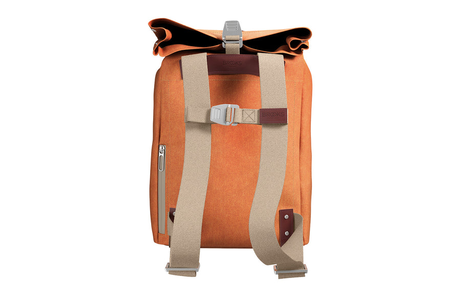 Sac à dos vélo toile et cuir Brooks - Pickwick 12 L - détail 2