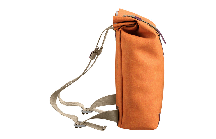 Sac à dos vélo toile et cuir Brooks - Pickwick 12 L - détail 3