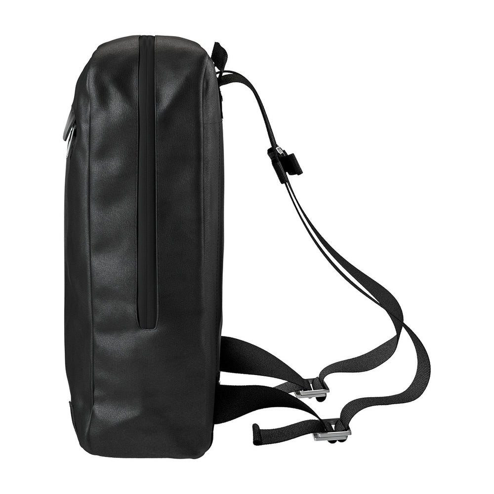 Sac à dos vélo toile et cuir Brooks - Pickzip 20 L - Noir - vue 5