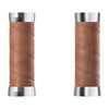 Poignées de guidon cuir vélo Brooks - Slender Leather Grips - 100 + 100 mm - vue 1