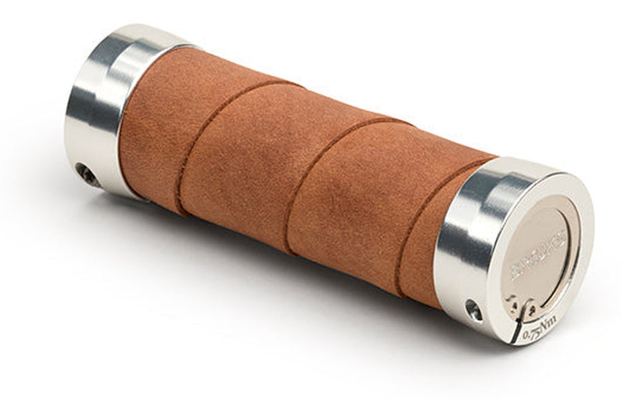 Poignées de guidon cuir vélo Brooks - Slender Leather Grips