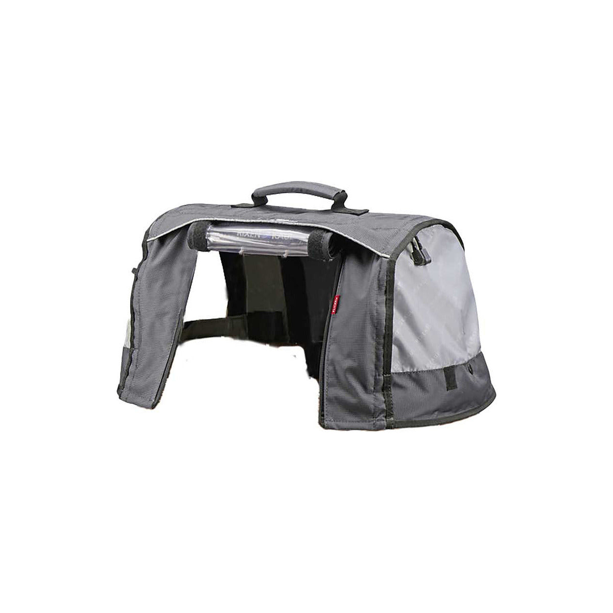 Capuche de protection pour panier chien vélo KlickFix Doggy - la capuche seule sur fond blanc