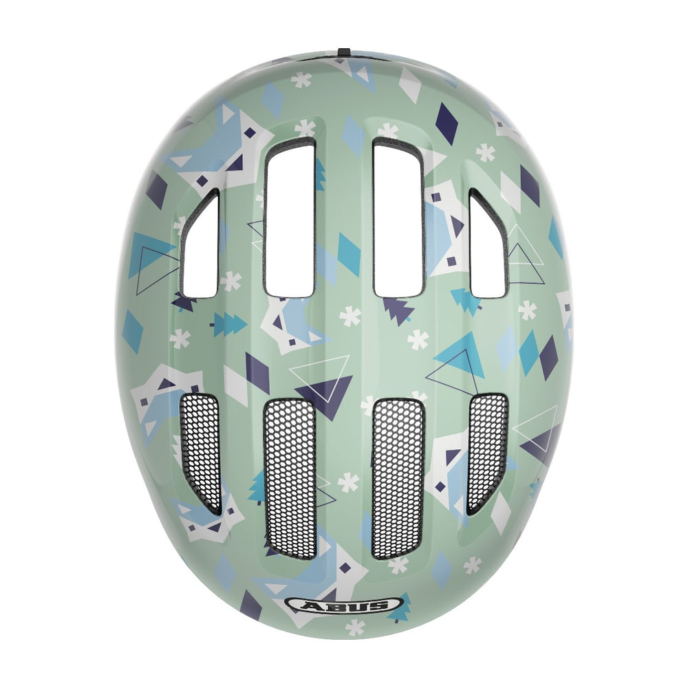 Casque vélo enfant Abus Smiley 3.0 Green Nordic
