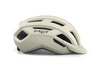 Casque vélo MET - Allroad coloris Off White Mat vue -side