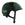 Casque vélo NACA Carbone Candy vert, vue de profil