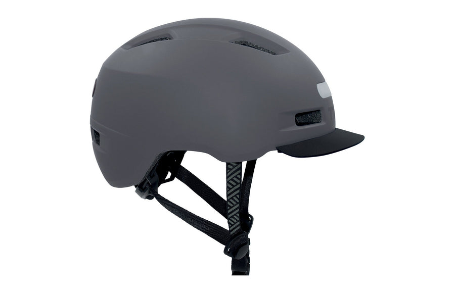 Casque vélo urbain à éclairage intégré TAAC - Centro gris - détail 3