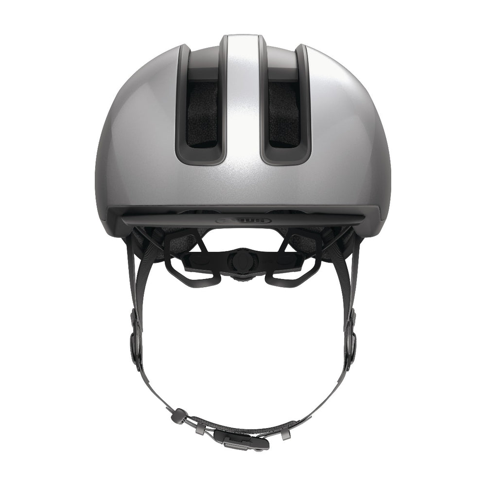 Casque vélo urbain Abus HUD-Y Gleam Silver
