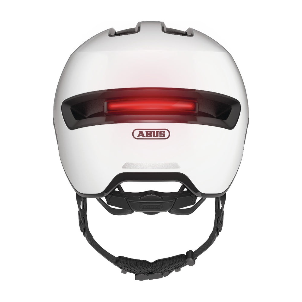 Casque vélo urbain Abus HUD-Y Shiny White
