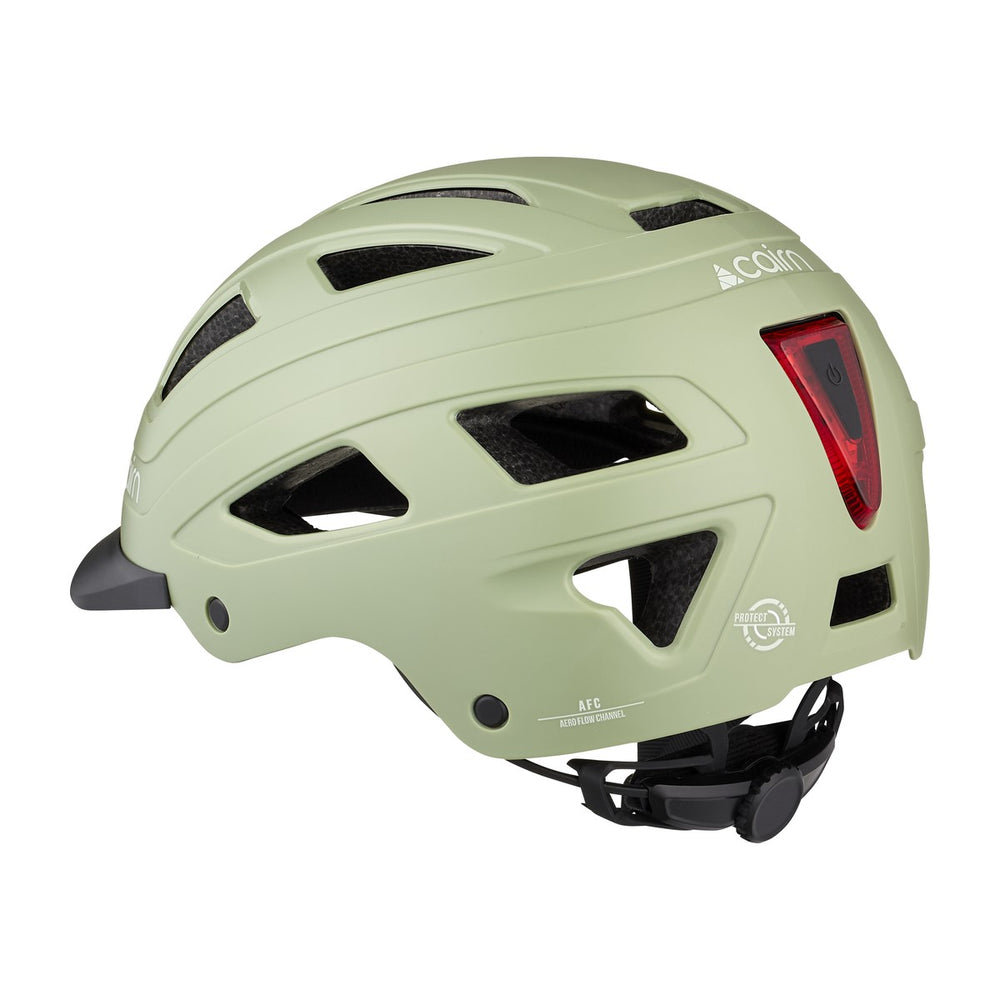 Casque vélo urbain Cairn Clarke Mat Khaki vue 2