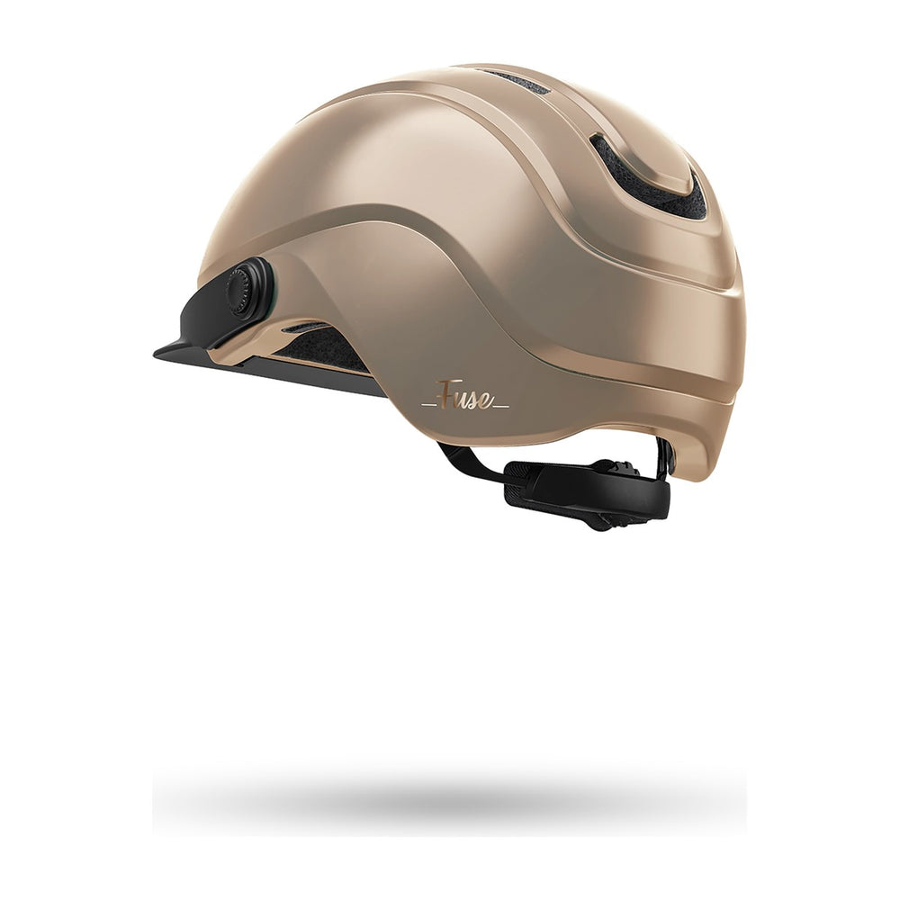 Casque vélo urbain Cairn Fuse Mat Metallic Cream vue 2
