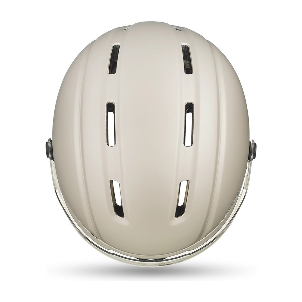 Casque vélo urbain Cairn Fuse Visor Mat Metallic Cream vue 3