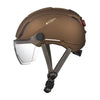 Casque vélo urbain Cairn Graphit Visor Pro Mat Metallic Chocolate vue 2