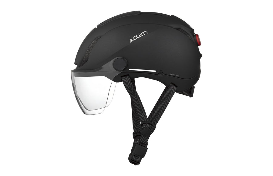 Casque vélo urbain Cairn Graphit Visor Pro détail 1