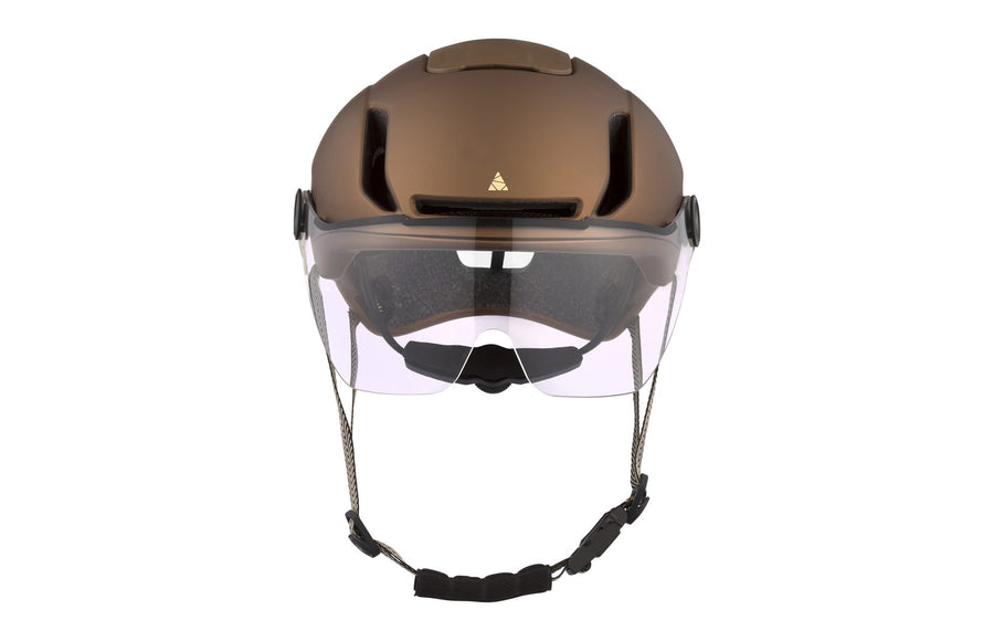 Casque vélo urbain Cairn Graphit Visor Pro détail 2
