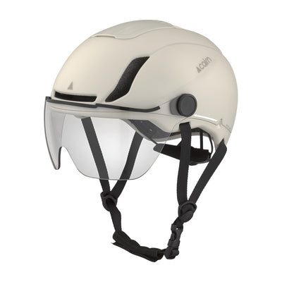 Casque vélo urbain Cairn Graphit Visor Pure Mat Salt