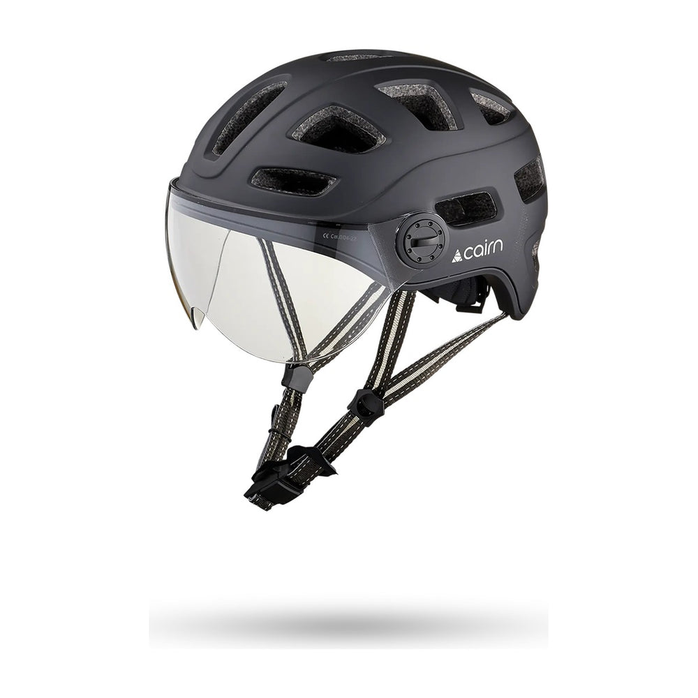 Casque vélo urbain Cairn Quartz Visor Mat Black