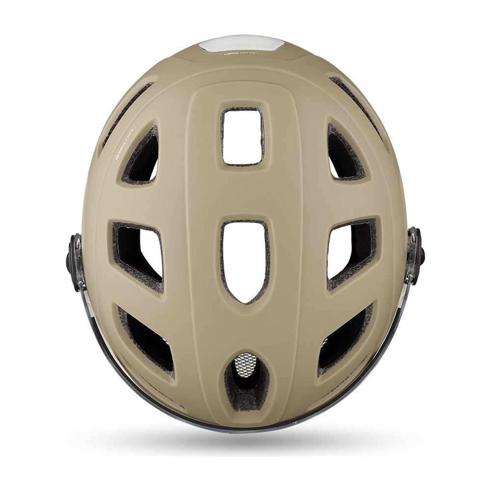 Casque vélo urbain Cairn Quartz Visor Mat Khaki vue 3