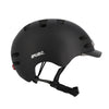 Casque vélo urbain Optimiz O374 à éclairage avant et arrière - Noir Mat