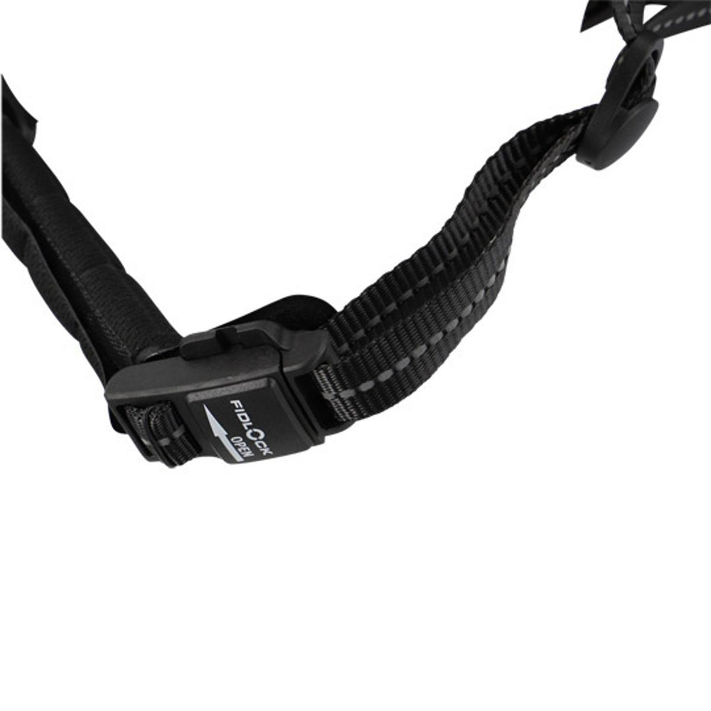 Casque vélo urbain Optimiz O374 à éclairage avant et arrière - Noir Mat