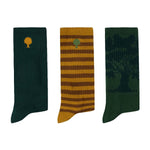 chaussettes-sport-faguo-sport-socks-x3-lot-de-3-paires-vert-fonce-moutarde-1