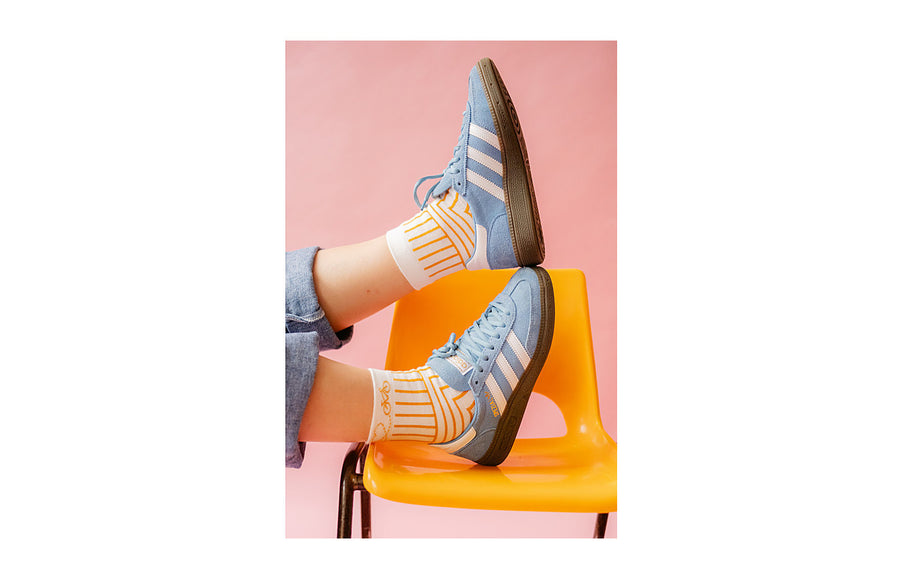 Chaussettes Colette motif Amour Velo