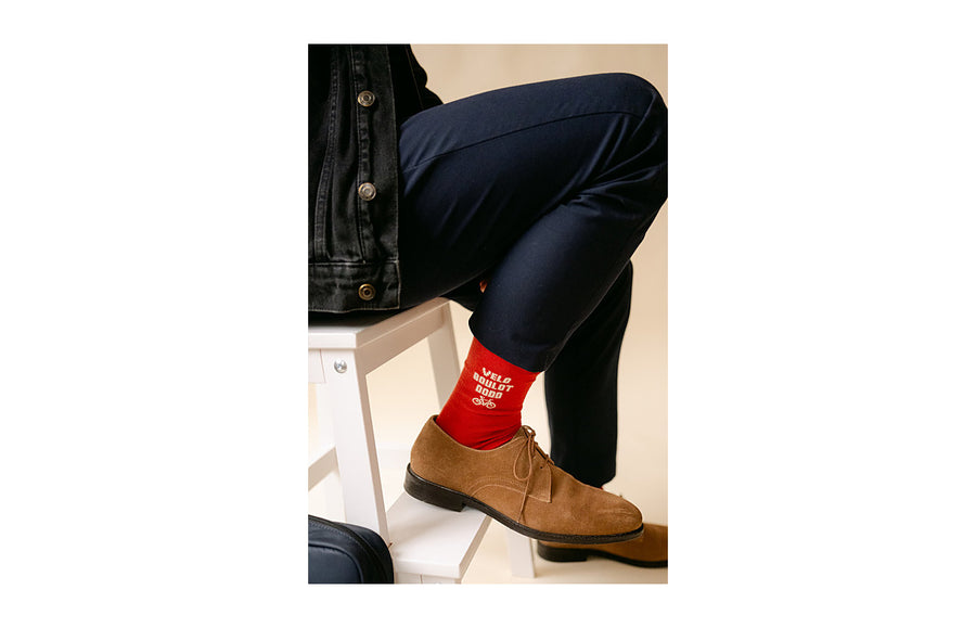 Chaussettes Colette motif Velo Boulot Dodo