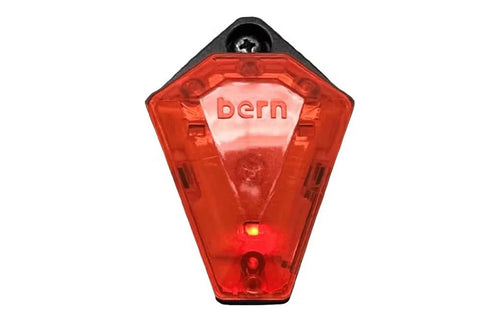 Éclairage arrière de casque vélo Bern Diamond rouge