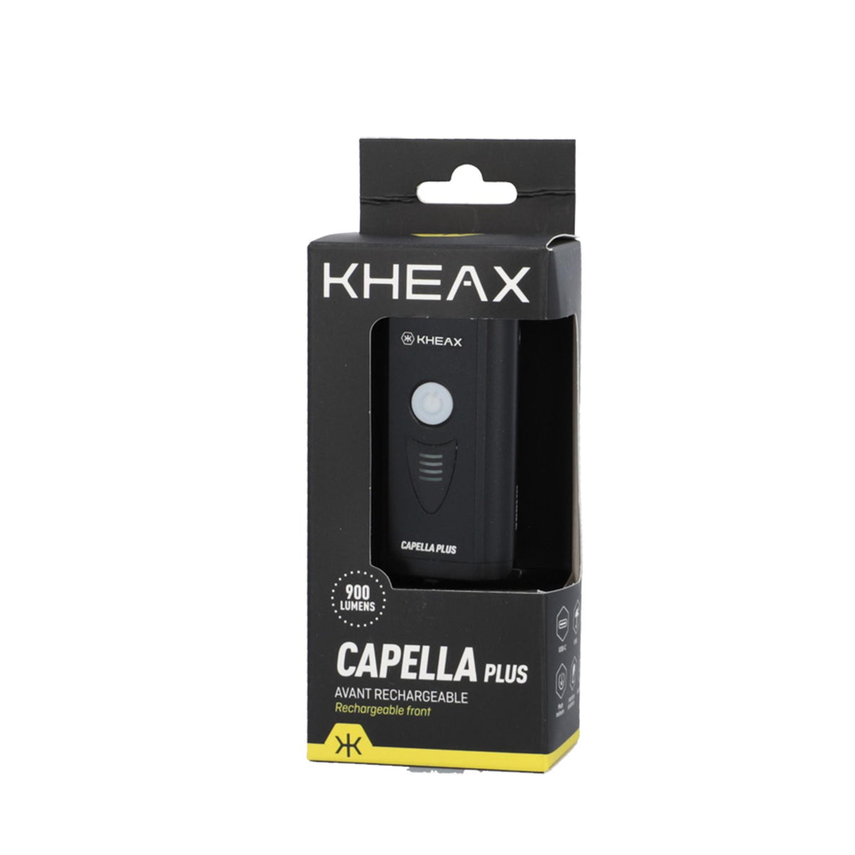 Éclairage avant KHEAX Capella Plus 900 lm USB-C