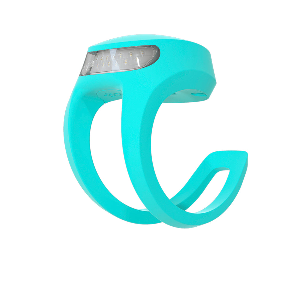 Éclairage vélo arrière Knog - Frog USB Rear - Awesome Aquamarine