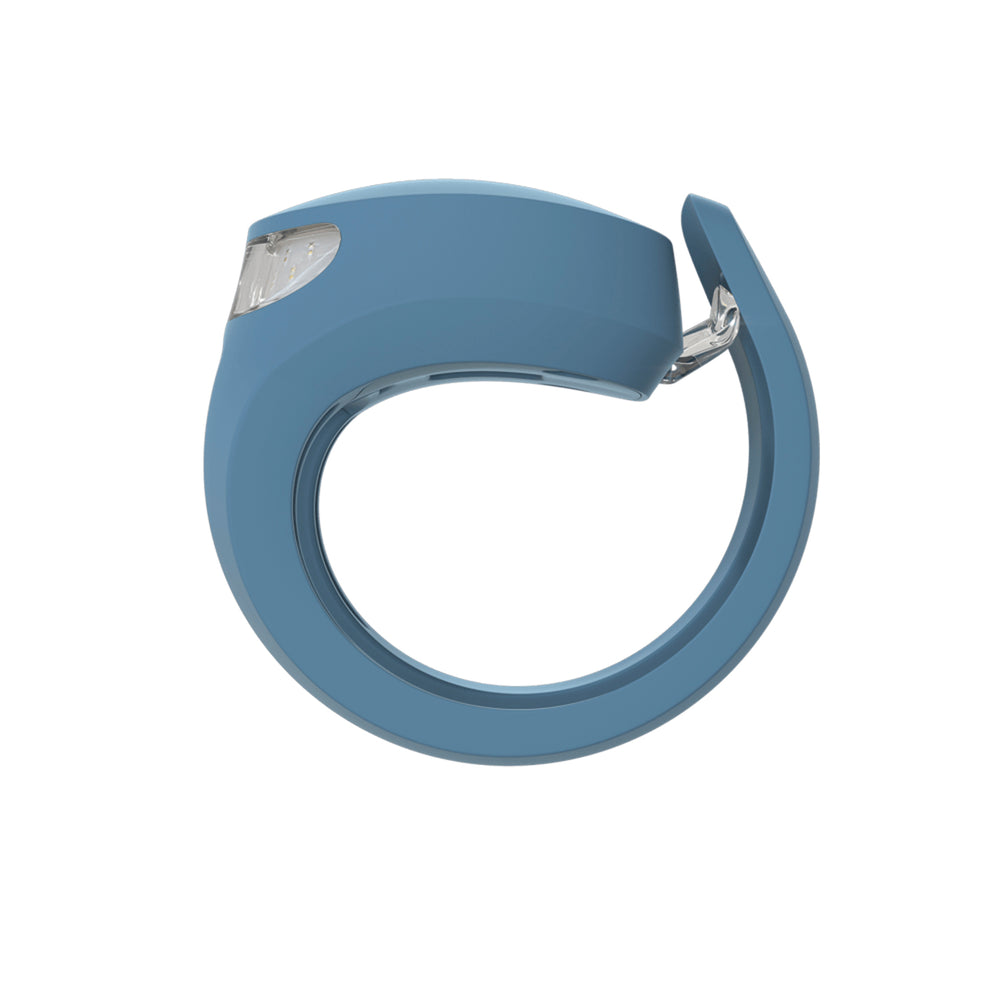 Éclairage vélo arrière Knog - Frog USB Rear - Denim Blue