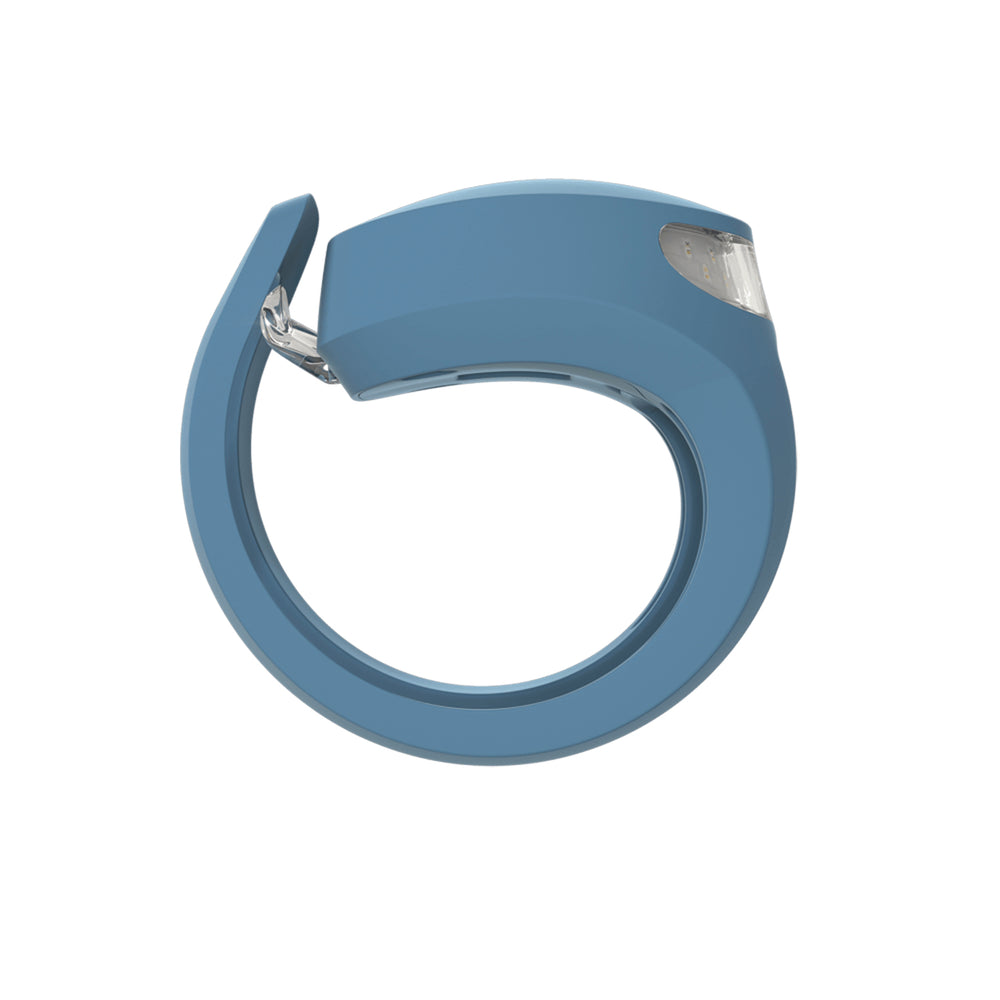 Éclairage vélo arrière Knog - Frog USB Rear - Denim Blue