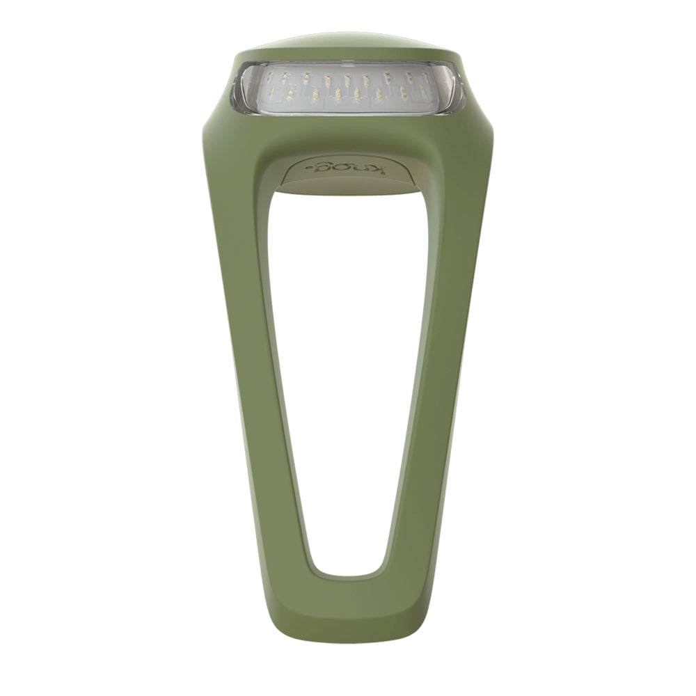 Éclairage vélo arrière Knog - Frog USB Rear - Jacket Green