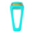 Éclairage vélo avant Knog - Frog USB Front - Awesome Aquamarine