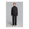 Ensemble de pluie vélo Basil Hoga - veste et pantalon coloris Noir - ensemble porte a velo