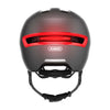 Feu arrière LED Abus monté à l'arrière d'un casque HUD-Y