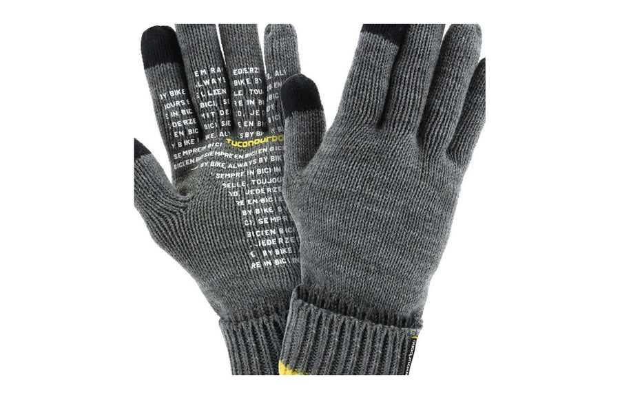 Gants de vélo tricotés à moufle - Tucano Urbano Spider - détail 2