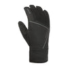 Gants vélo coupe-vent tactiles Cairn Quicker Touch Black dessus