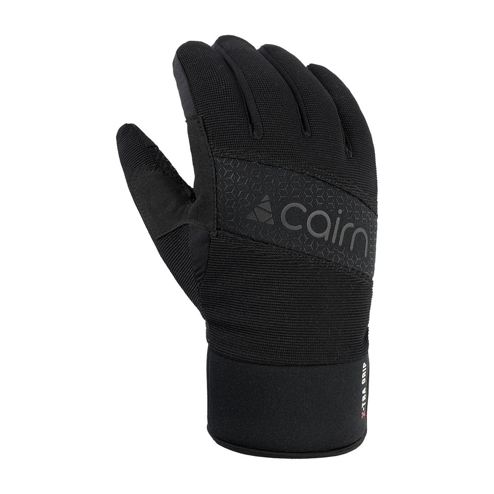 Gants vélo hiver tactiles Cairn Nakuru Touch Black dessus