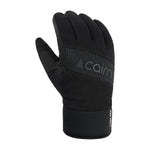 Gants vélo hiver tactiles Cairn Nakuru Touch Black dessus